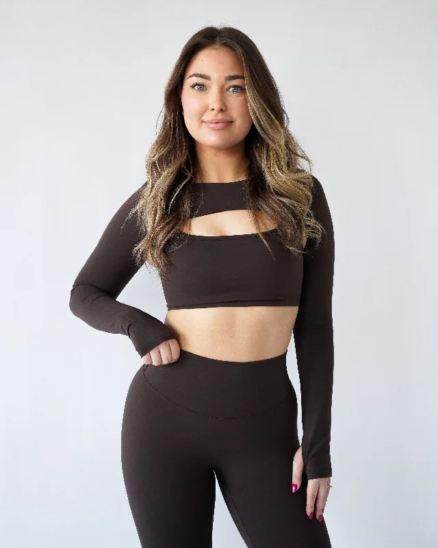 The Perfect Fit At The Perfect Price Onyx Bolero Top - Teddy