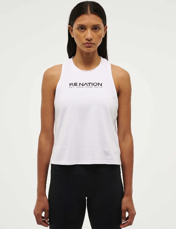 Your Yoga Essentials, Now At Lower Prices Aero Tank - Optic White
