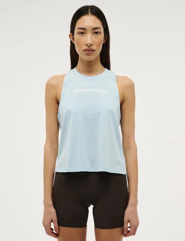 Yoga Wear At Unbeatable Prices Aero Tank - Sky Blue