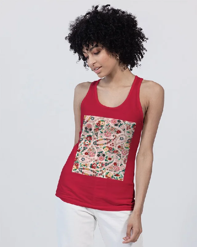 Namaste And Save On Yoga Apparel Pink abstract Pretty Sisters Unisex Jersey Tank | Bella + Canvas