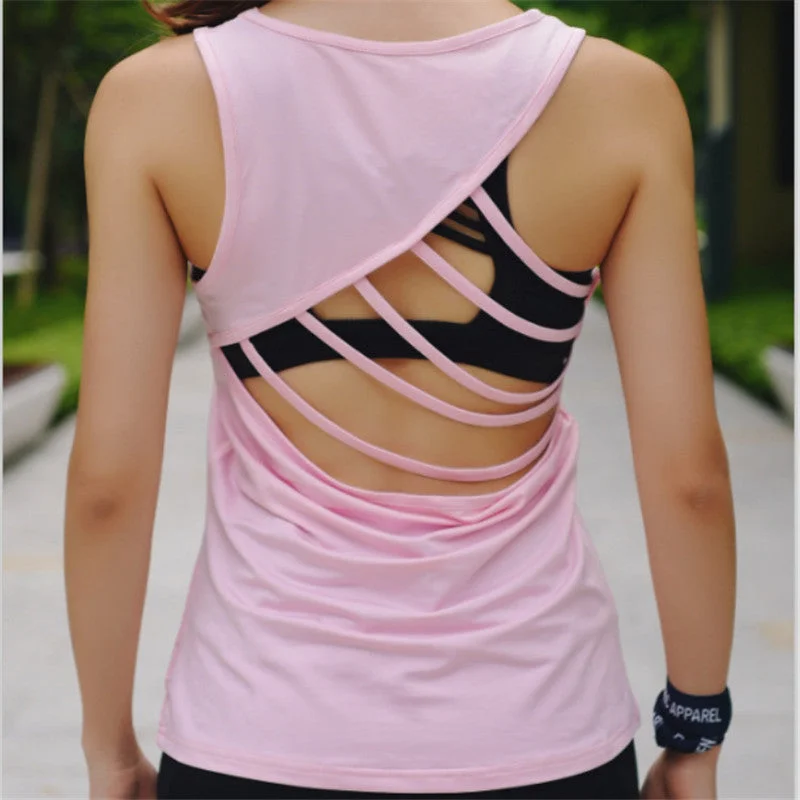 Limited-Time Savings On Yoga Leggings And Tops Professional Yoga Top Vest Sleeveless Sport