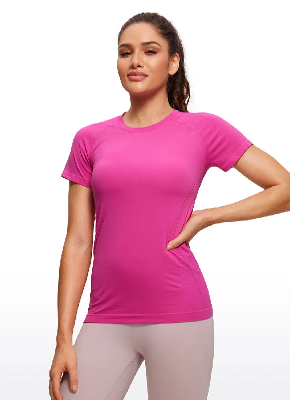 Elevate Your Style And Practice For Less Seamless High Neck Short Sleeves