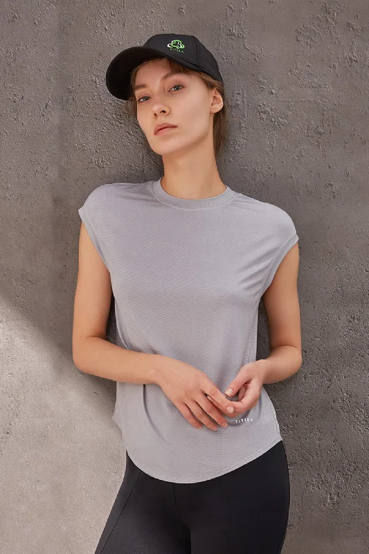 Breathe Easy In Comfortable Yoga Outfits Racer Top II
