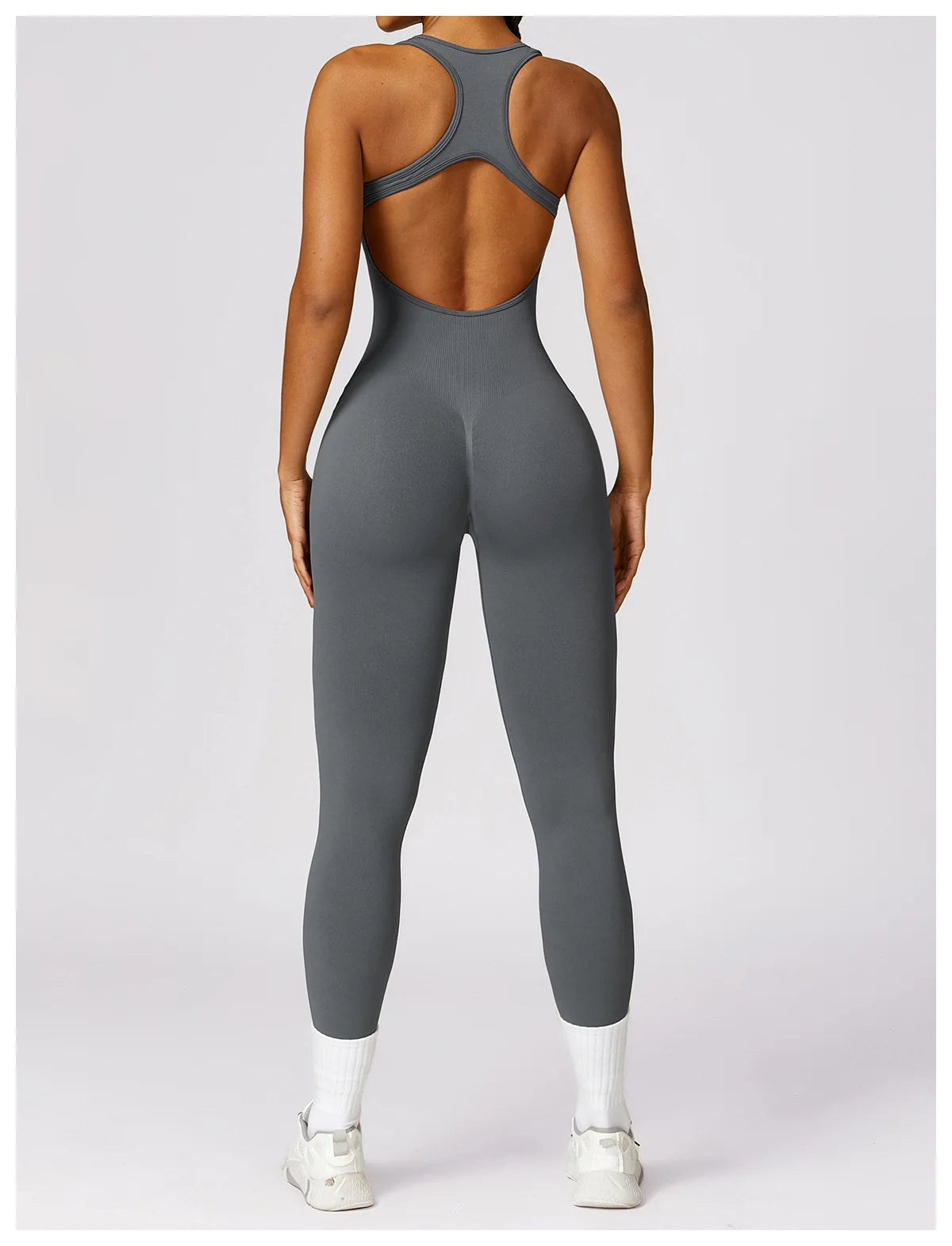 Sweat In Style With Yoga Clothing Discounts Racerback Yoga Jumpsuit