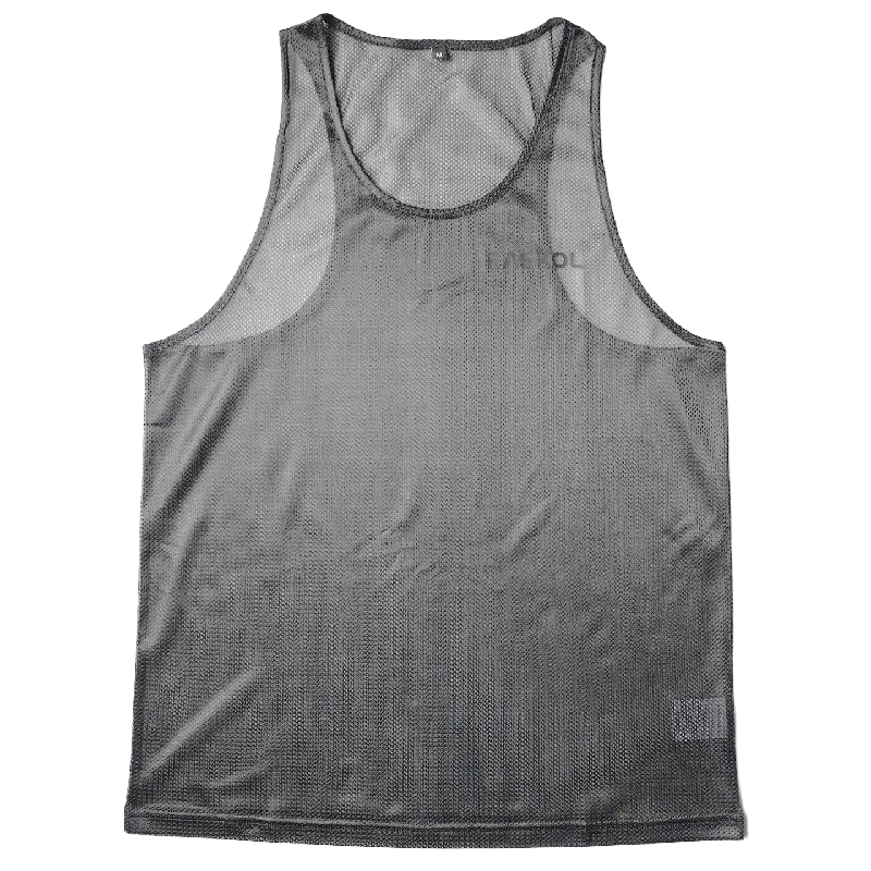 Premium Yoga Wear At Special Discounts RASKOL Silver MESH Tank Top (LIMITED EDITION)