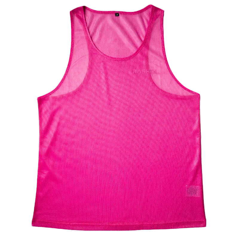 Elevate Your Style And Practice For Less RASKOL Pink MESH Tank Top (LIMITED EDITION)