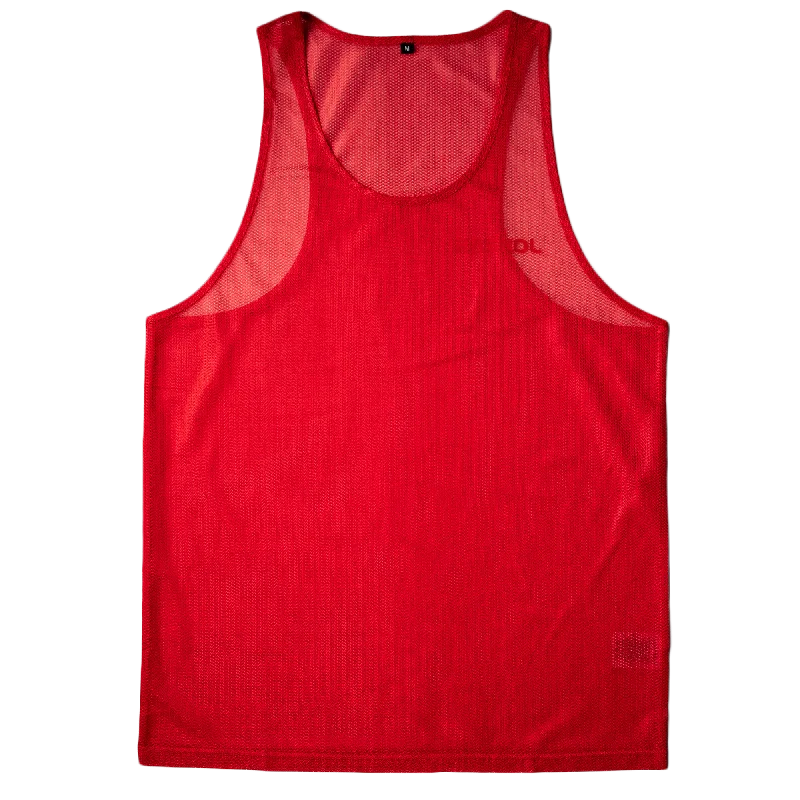 Enhance Your Flow With Stylish Yoga Wear At Great Prices RASKOL Red MESH Tank Top (LIMITED EDITION)