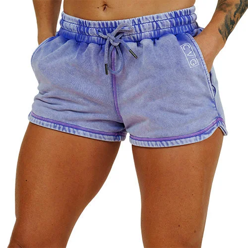 Yoga Apparel Designed For Movement At Lower Prices Rest Day Shorts | Distressed Purple