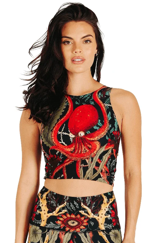 Yoga Wear That Moves With You At Lower Prices Reversible Knot Top in Coral My Name by Yoga Democracy