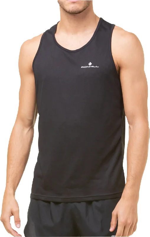 Yoga Wear That Moves With You At Lower Prices Ronhill Core Mens Running Vest - Black