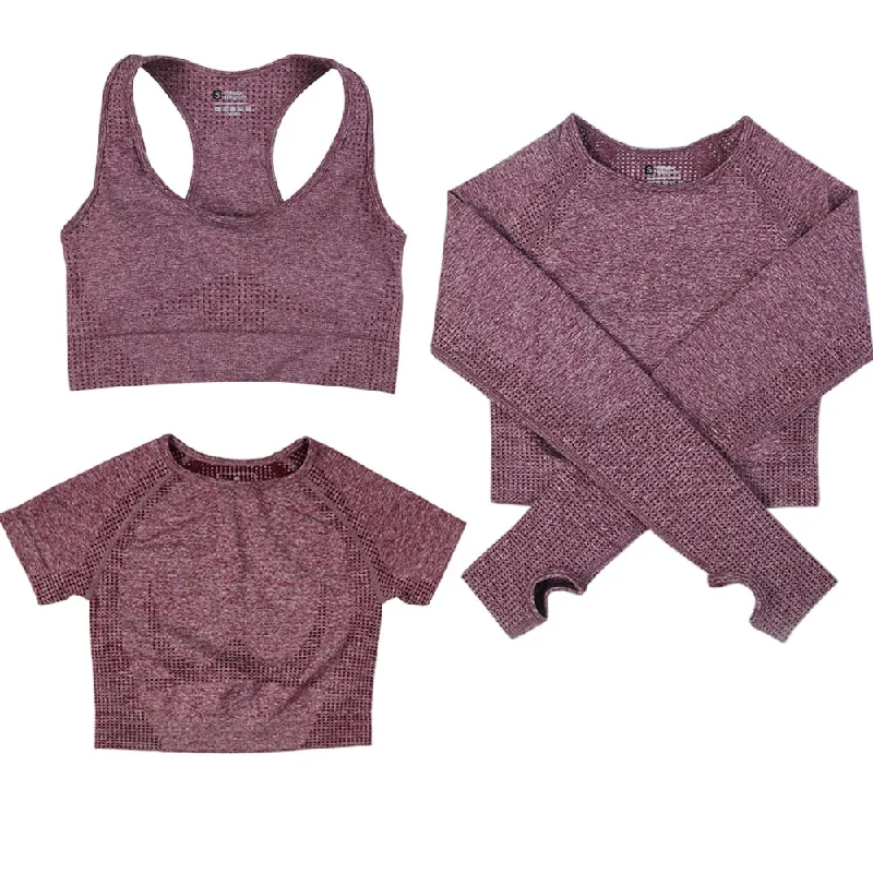 Lightweight, Breathable Yoga Wear At Special Prices Seamless Yoga Long Sleeve Workout Top