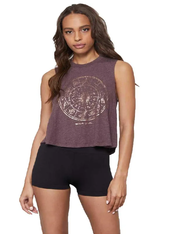 Performance Meets Savings In Our Yoga Wear Sale Zodiac Crop Tank