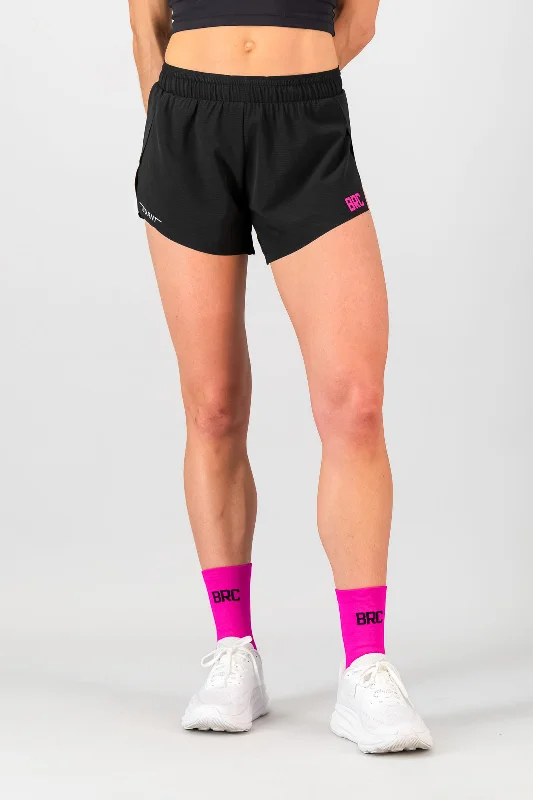 High-Quality Yoga Clothing At Budget-Friendly Prices SprintRacer Women's Run Shorts - Black