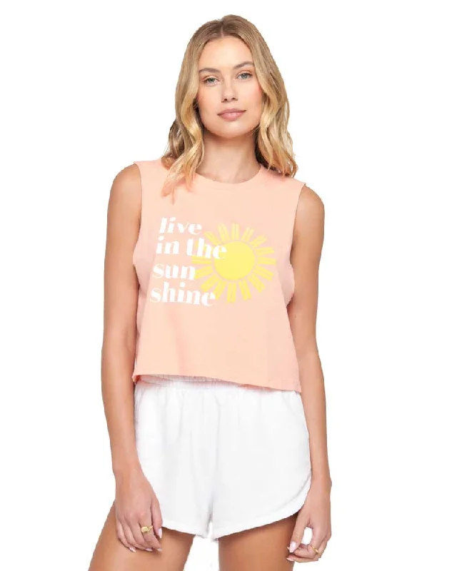 Move With Confidence In Discounted Yoga Outfits Sun Shine Callie Crop