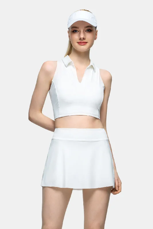 Stretch, Move, And Save On Yoga Clothing V-Neck Tennis Tank