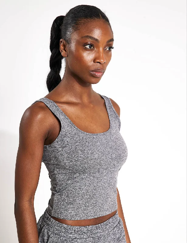 Enhance Your Flow With Stylish Yoga Wear At Great Prices Halo Essential Tank - Heather Grey