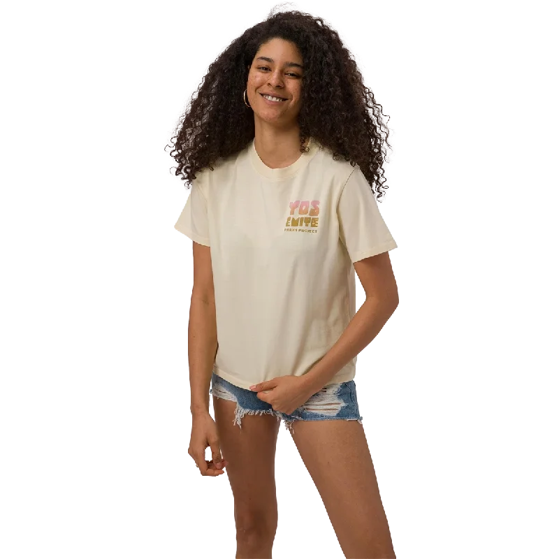 Don't Miss Out On Premium Yoga Wear Deals Women's Yosemite Fawns Boxy Tee