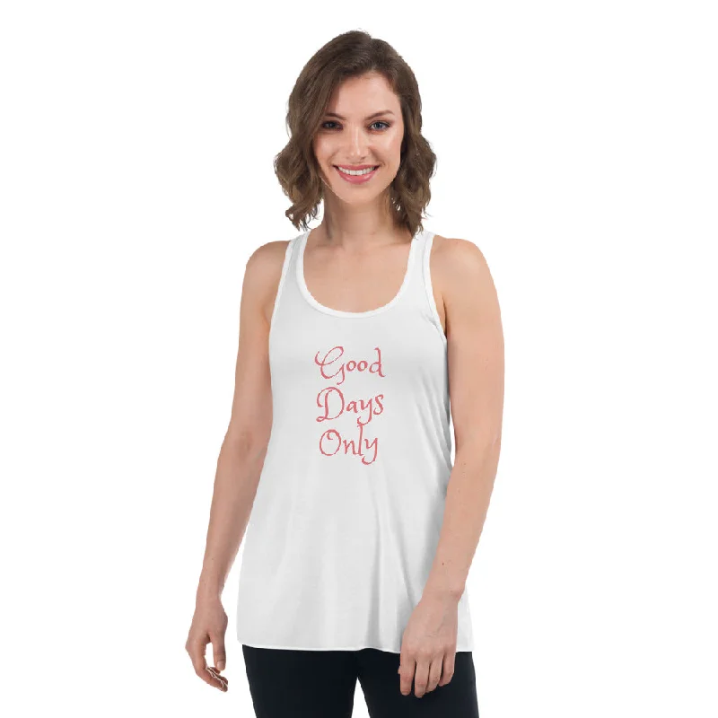 Premium Yoga Wear At Special Discounts Good Days Only Women's Flowy Racerback Tank