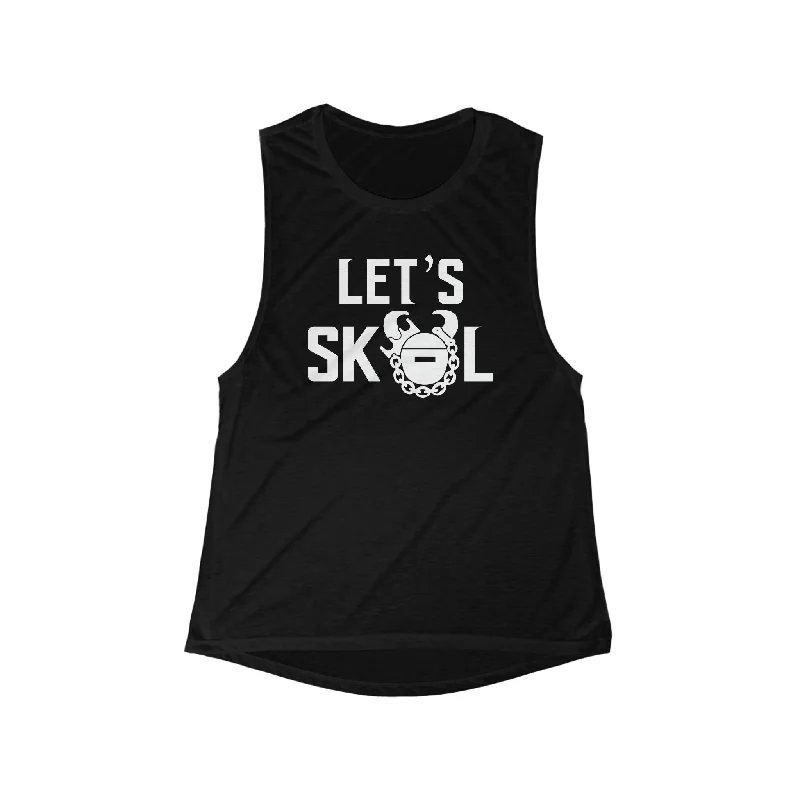 Unmissable Deals On Flexible Yoga Apparel Women's Flowy Scoop Muscle Tank - Let's go!