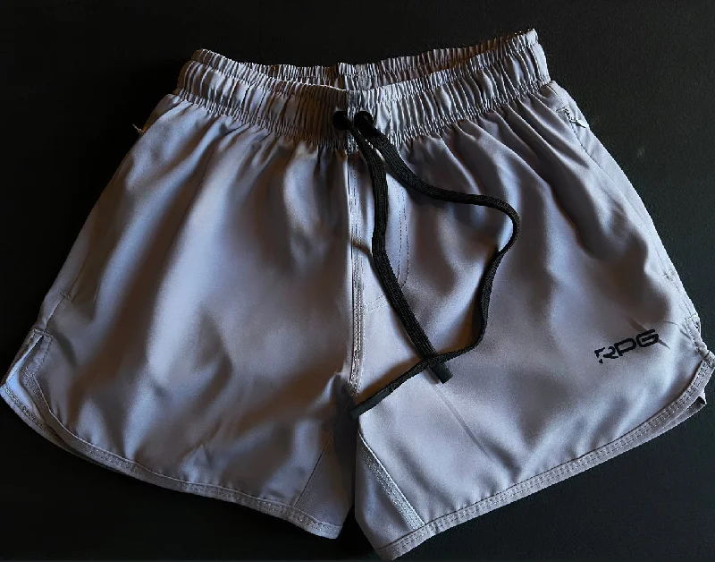 Your Yoga Wardrobe, Upgraded For Less WOMEN'S PERFORMANCE SHORTS- GREY