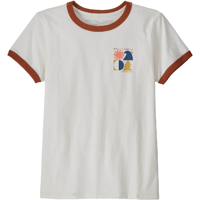 Limited-Time Savings On Yoga Leggings And Tops Women's Spirited Seasons Organic Ringer Tee