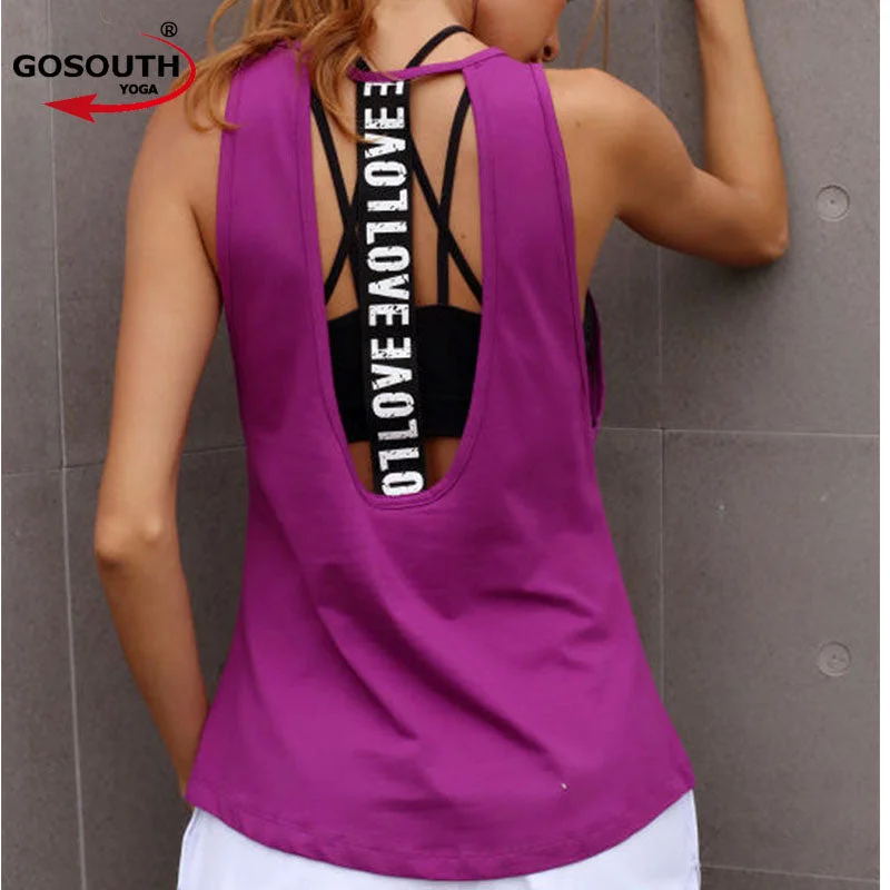 Don't Miss Out On Premium Yoga Wear Deals Women's Yoga Tank top  Sleeveless Running Gym Fitness