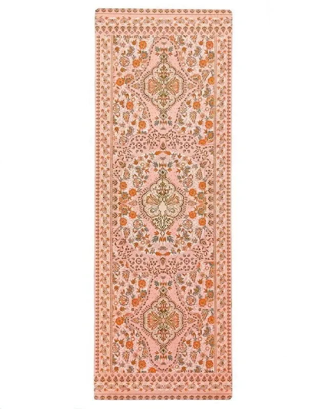 Stay Grounded With Yoga Gear On Sale 4 mm Salty Peach Yoga Mat + Strap