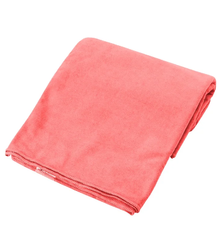 Comfort, Quality, And Savings In Every Pose Everyday Yoga Microfiber Mat Towel Coral