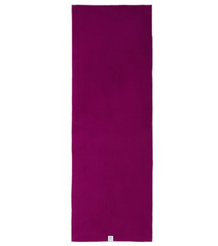 Unwind, Relax, And Save On Yoga Gear Gaiam Mulberry Microfiber Yoga Mat Towel Mulberry