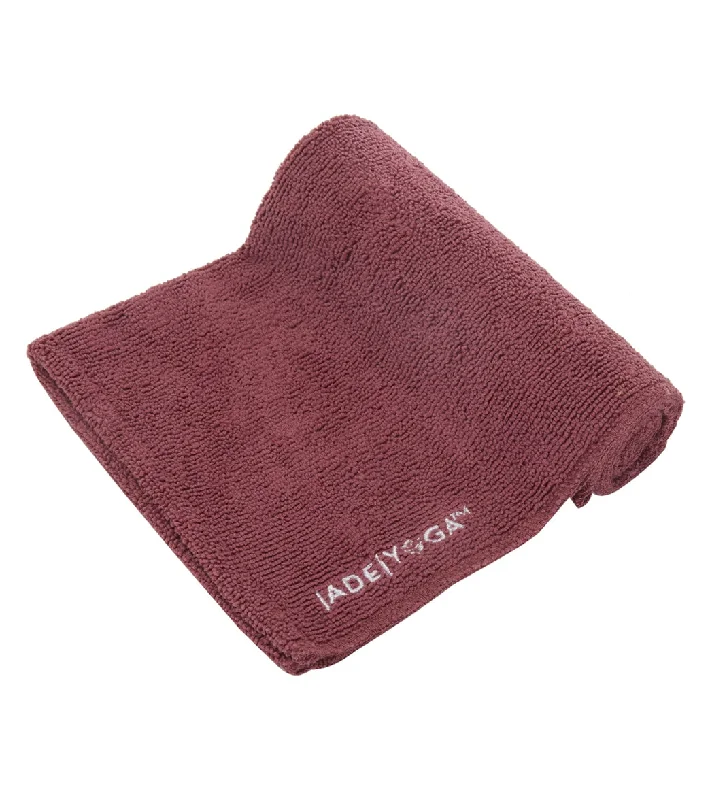 Essential Yoga Accessories Now At Special Discounts Jade Yoga Microfiber Hand Towel 24" Raspberry