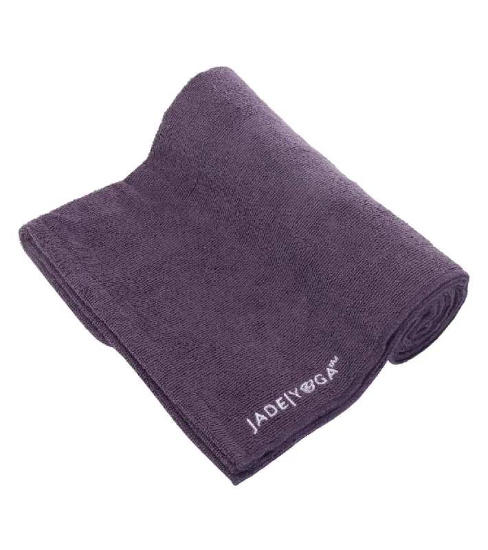 Bring Balance To Your Practice And Budget Jade Yoga Microfiber Mat Towel 72" Purple