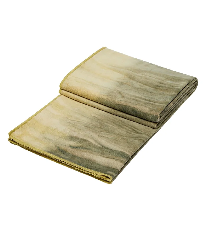 Feel Good, Look Great, Spend Less On Yoga Gear Manduka eQua Yoga Hand Towel Earth Tie Dye