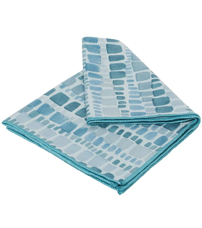 Breathe Easy With Budget-Friendly Yoga Gear Manduka eQua Yoga Hand Towel Patina Squares