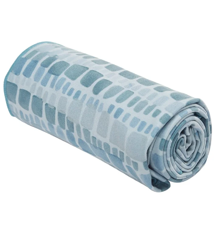 Best-Selling Yoga Accessories Now More Affordable Manduka eQua Yoga Mat Towel Patina Squares