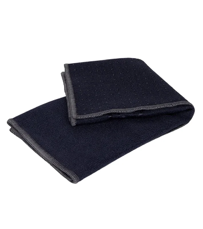 Stretch In Comfort With Affordable Yoga Gear Manduka Yogitoes® Yoga Hand Towel Midnight
