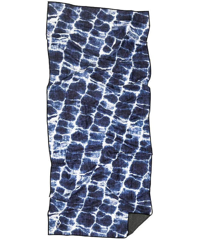 Stay Grounded With Yoga Gear On Sale Nomadix Agua Blue Yoga Mat Towel