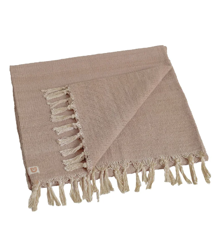 Feel Good, Look Great, Spend Less On Yoga Gear Oko Living Organic Cotton Naturally Dyed Yoga Blanket