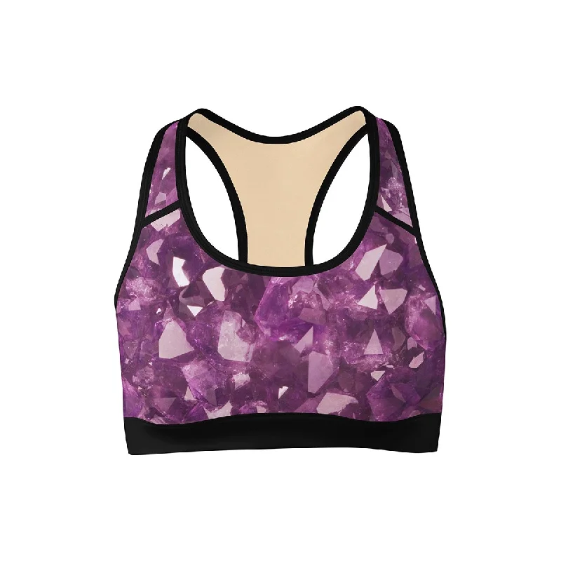Performance Yoga Wear Now At Exclusive Discounts Amethyst Sports Bra