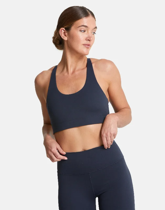 Premium Yoga Wear At Special Discounts Aurora Bra in Obsidian