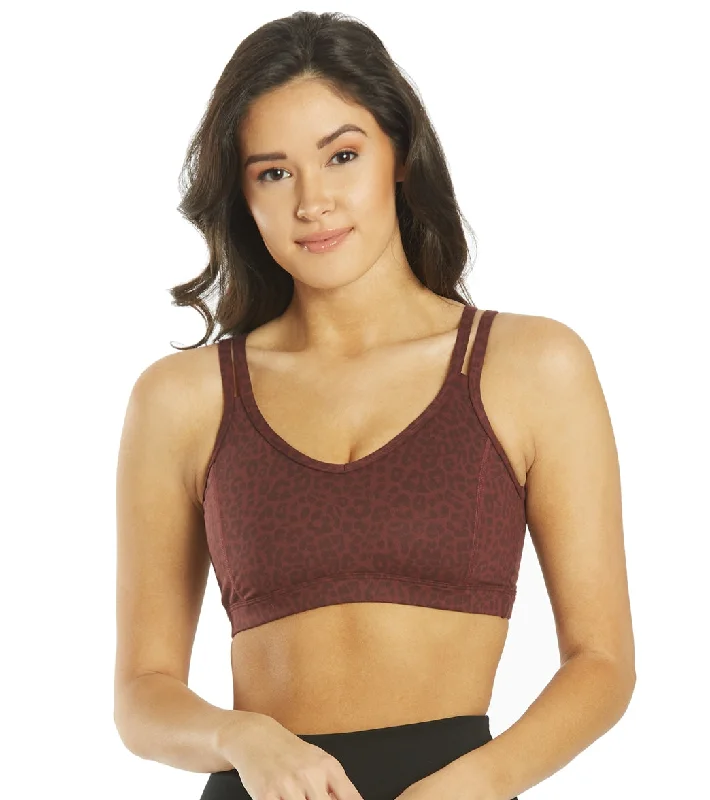 Stretch Your Limits, Not Your Wallet Everyday Yoga Radiant Cheetah Strappy Back Sports Bra