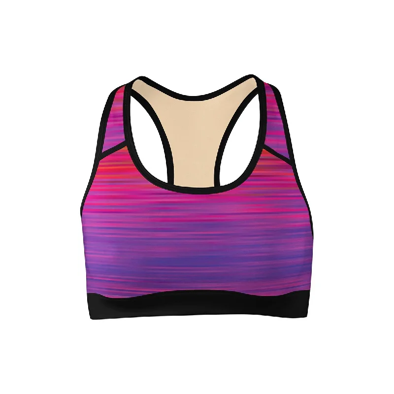 Namaste And Save On Yoga Apparel Kinetic Rainbow Sports Bra