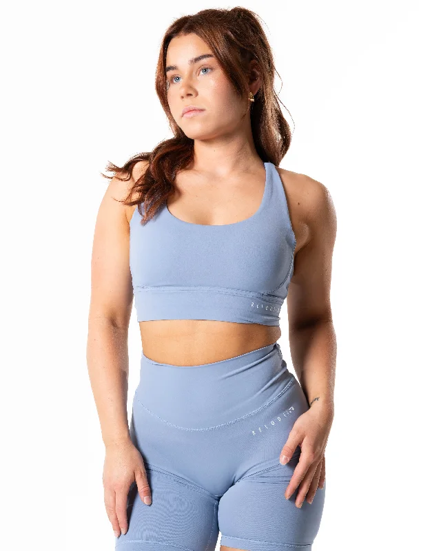 Limited-Time Savings On Yoga Leggings And Tops Mercy Top - Light Blue
