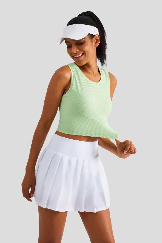 Unbeatable Deals On Breathable Yoga Apparel Ribbed Longline Racerback Sports Bra