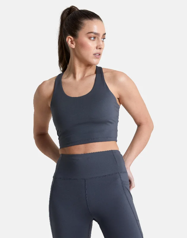 Premium Yoga Wear At Special Discounts Session Long Line Bra in Orbit