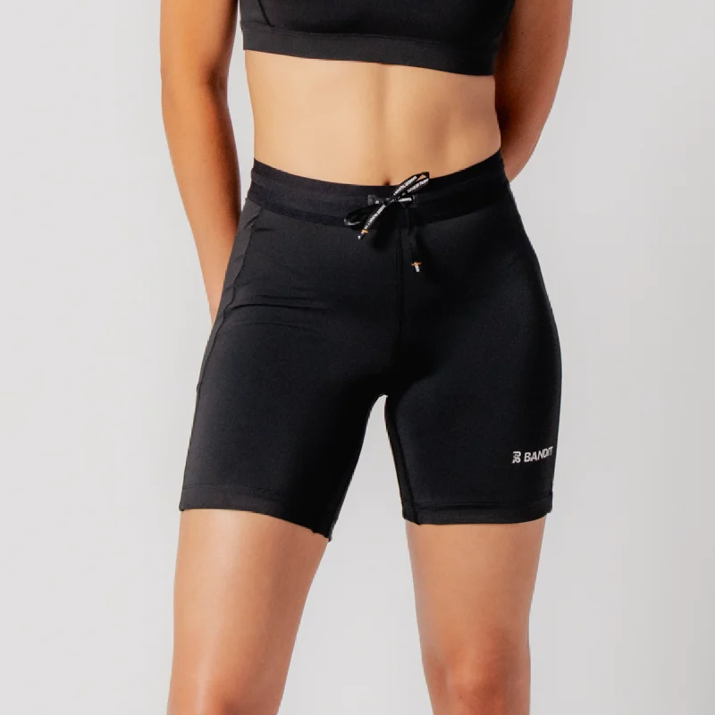 Find Your Perfect Fit With Discounted Yoga Outfits Stamina™ 7" Compression Short, Women's - Black