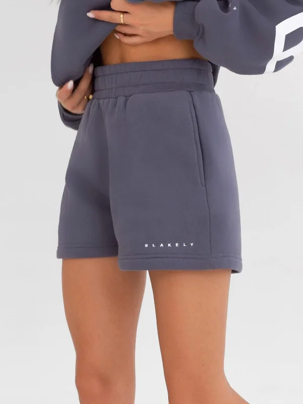 Move Freely With Premium Yoga Clothes At Great Prices Isabel Jogger Shorts - Blue