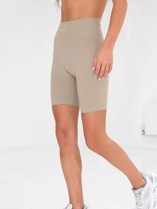 Look Good, Feel Good, And Save Big Series Cycling Shorts - Washed Khaki