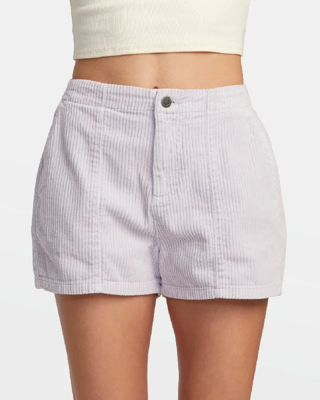 Your Practice Deserves The Best—At Better Prices Daylight Corduroy Shorts - Fog