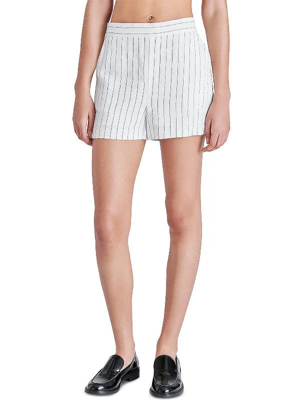 The Yoga Wear Sale You’Ve Been Waiting For Jessa Womens Striped Short High-Waist Shorts