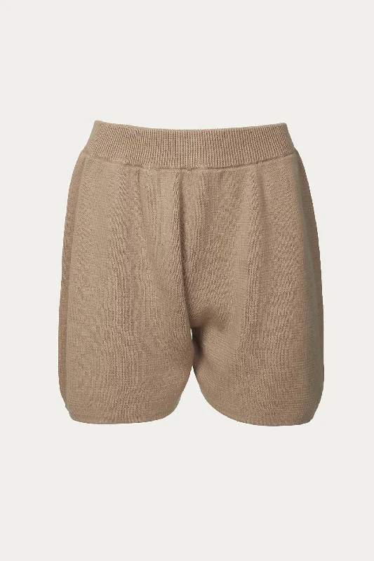 Elevate Your Style And Practice For Less Lounge Shorts In Almond